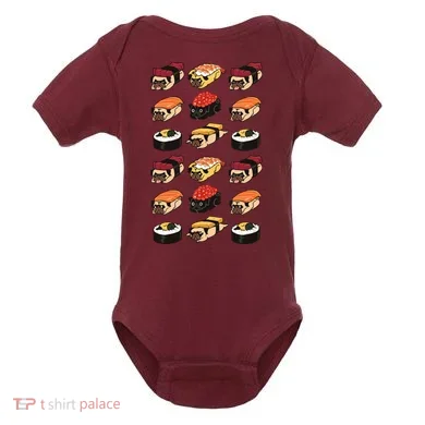 Sushi Pug Baby Bodysuit