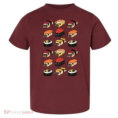 Sushi Pug Toddler T-Shirt