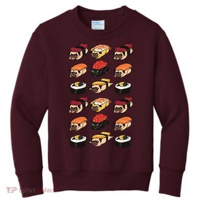 Sushi Pug Kids Sweatshirt