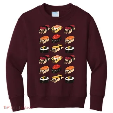 Sushi Pug Kids Sweatshirt