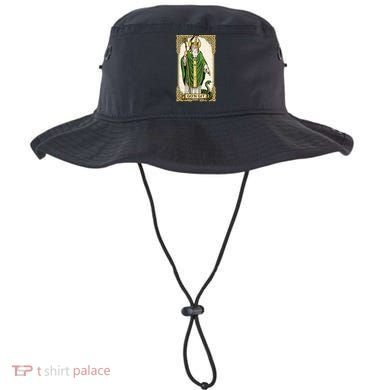 St Patrick Snake Gon Git Card Saint Pattys Vintage Bucket Hat