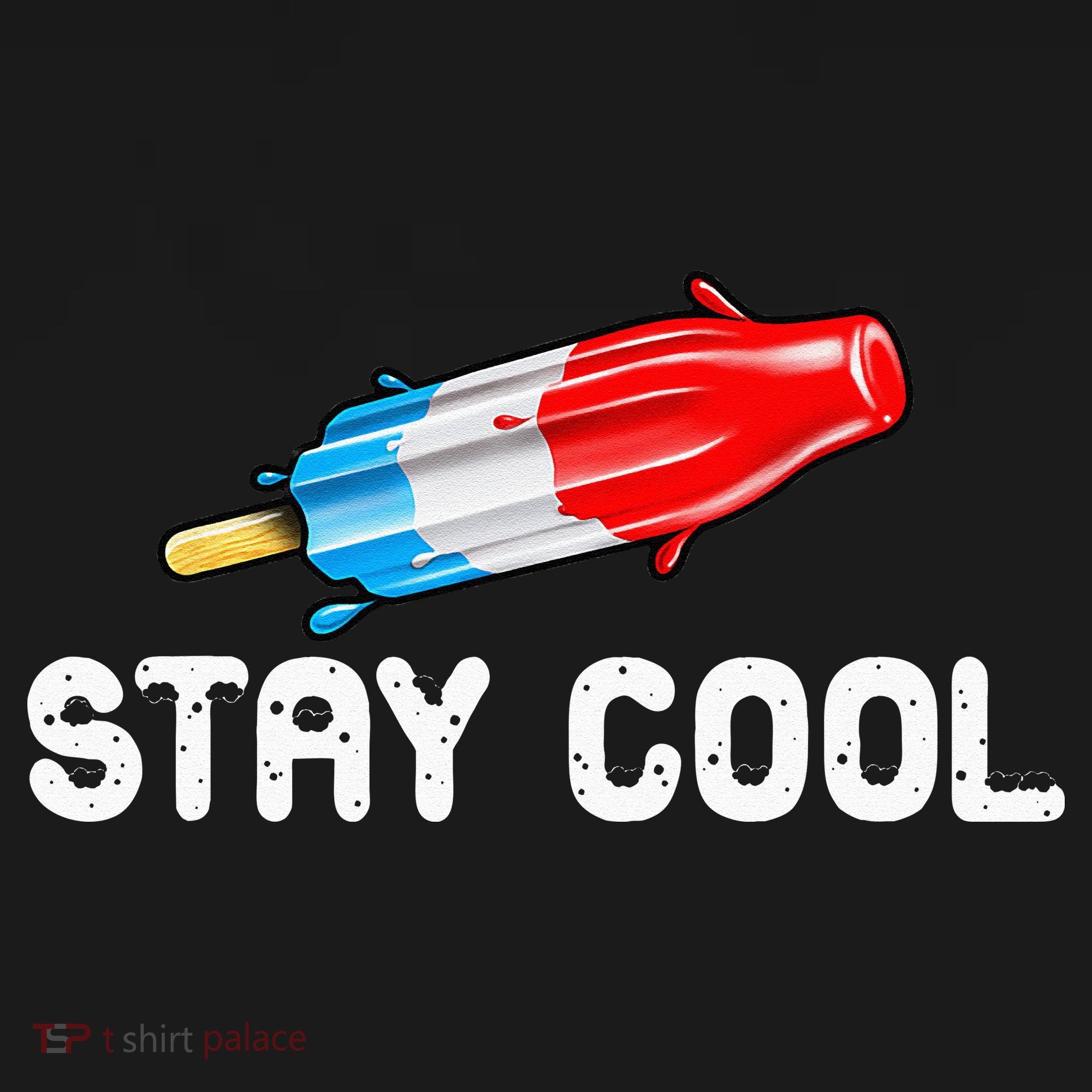 Summer Popsicle Stay Cool Funny Bomb Retro 80s Pop Gift T-Shirt