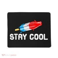 Summer Popsicle Stay Cool Funny Bomb Retro 80s Pop Gift Mousepad thumb 0