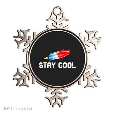 Summer Popsicle Stay Cool Funny Bomb Retro 80s Pop Gift Ornament