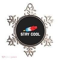 Summer Popsicle Stay Cool Funny Bomb Retro 80s Pop Gift Ornament thumb 0