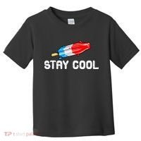 Summer Popsicle Stay Cool Funny Bomb Retro 80s Pop Gift Toddler T-Shirt thumb 0