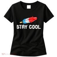 Summer Popsicle Stay Cool Funny Bomb Retro 80s Pop Gift Women's T-Shirt thumb 0