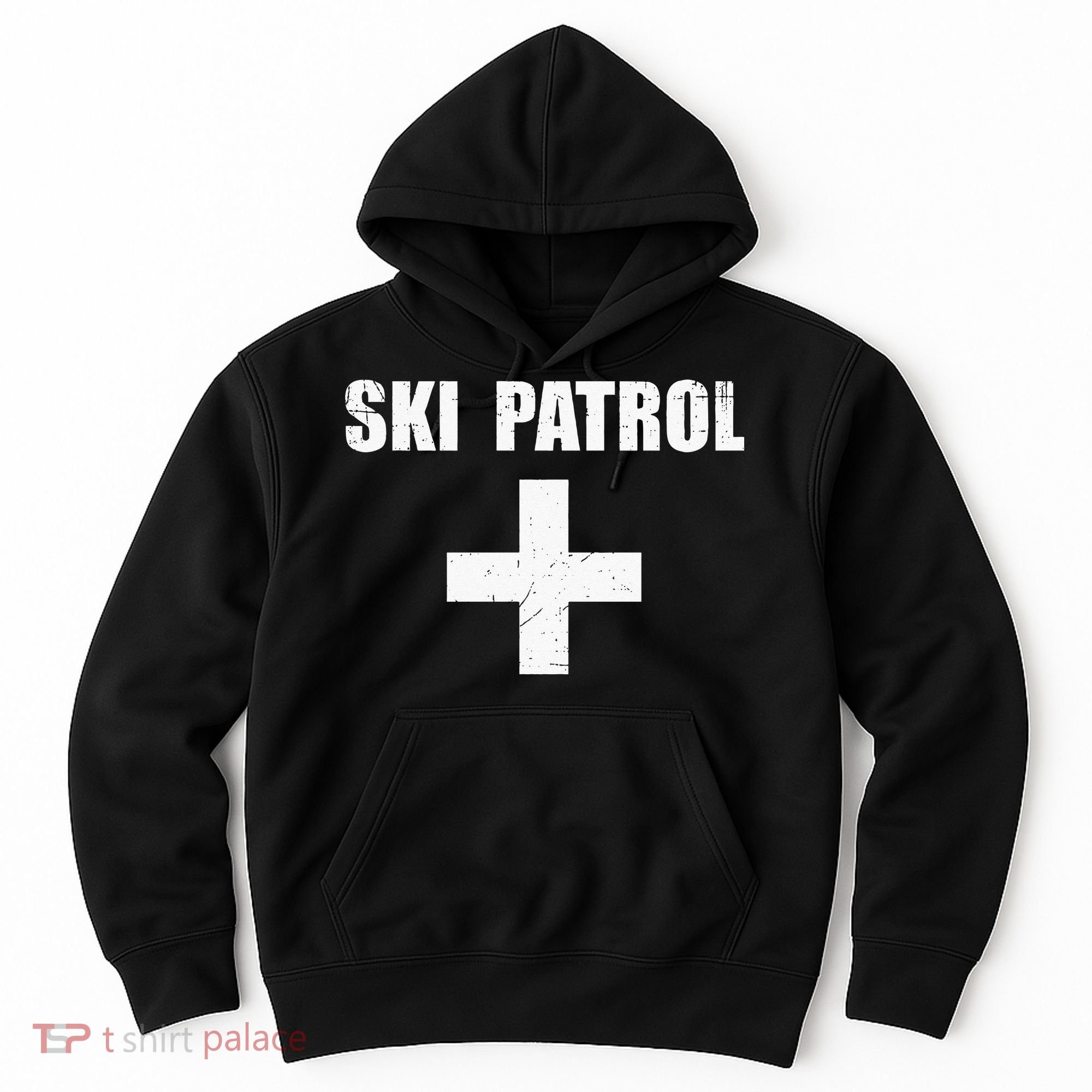 Ski Patrol Skiing First Aid Winter Hoodie Hoodie
