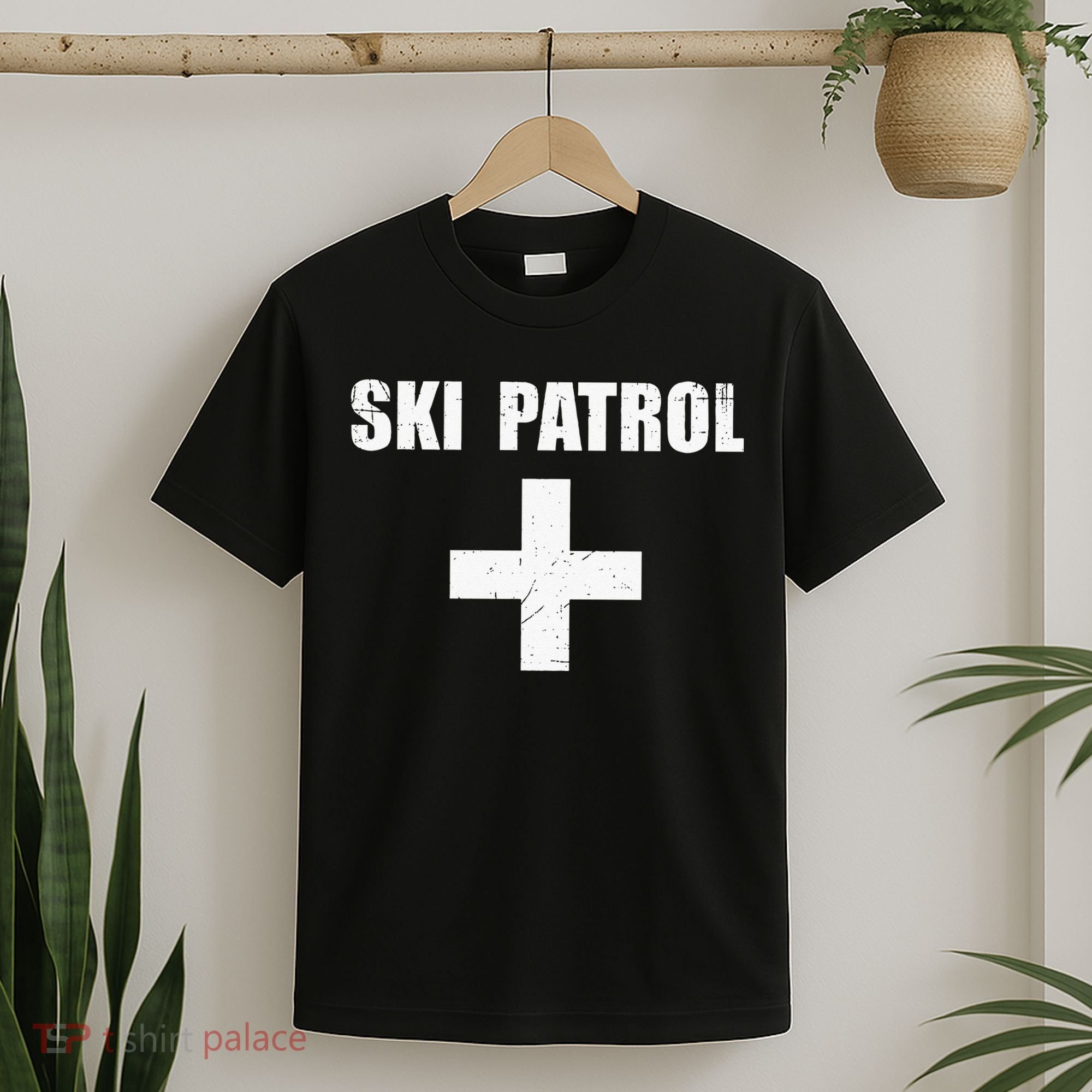 Ski Patrol Skiing First Aid Winter Hoodie T-Shirt