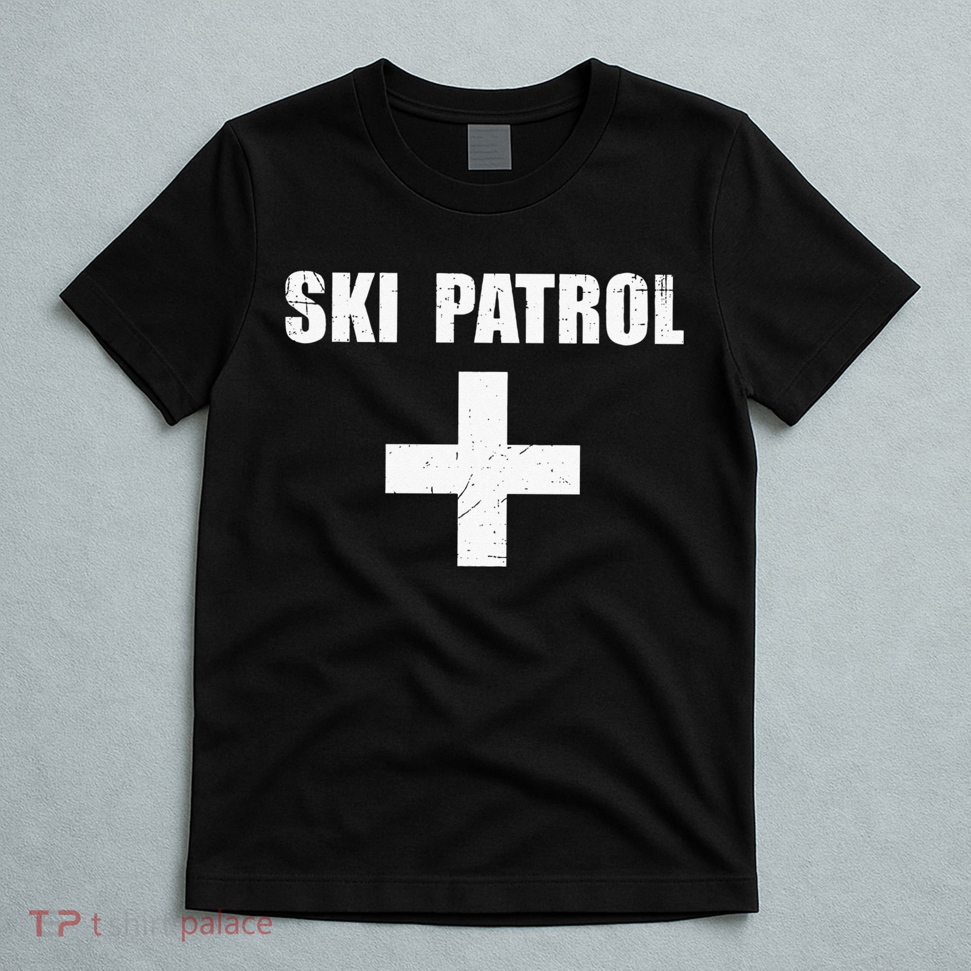 Ski Patrol Skiing First Aid Winter Hoodie T-Shirt