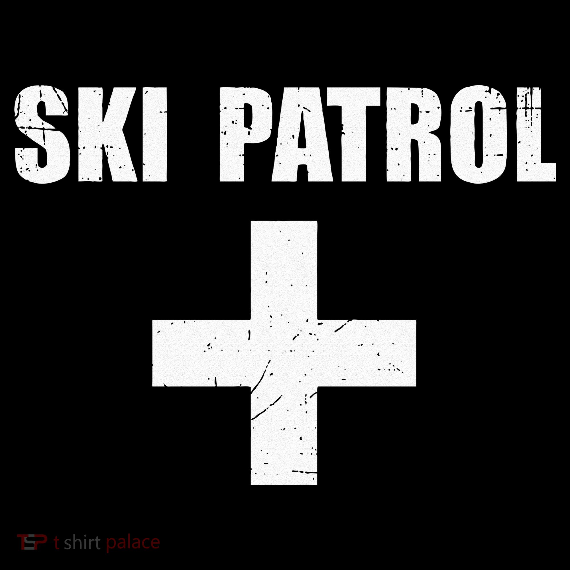 Ski Patrol Skiing First Aid Winter Hoodie Women's Hoodie