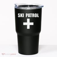Ski Patrol Skiing First Aid Winter Hoodie Tumbler thumb 0