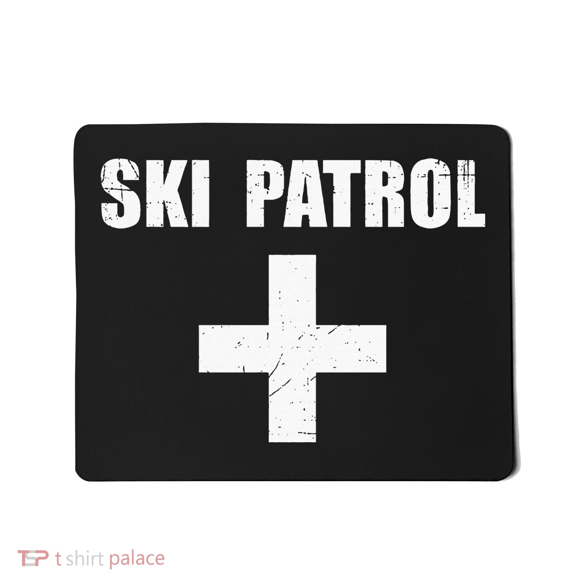 Ski Patrol Skiing First Aid Winter Hoodie Mousepad