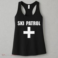 Ski Patrol Skiing First Aid Winter Hoodie Women's Tank Top thumb 3