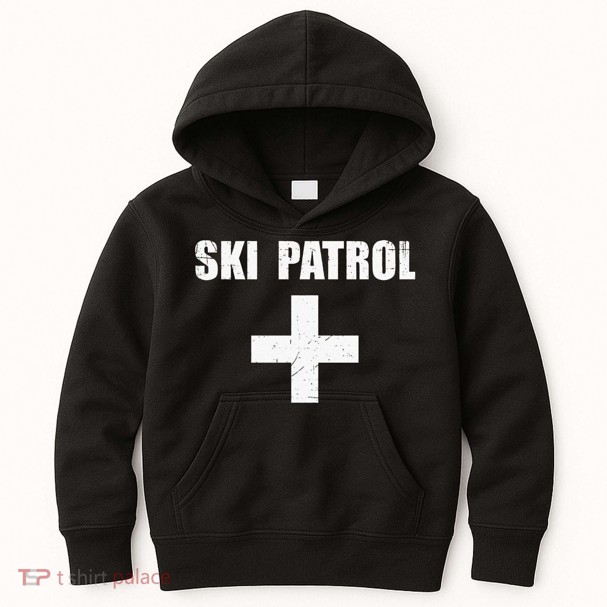 Ski Patrol Skiing First Aid Winter Hoodie Kids Hoodie