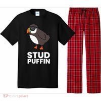 Stud Puffin Seabird Stuf Muffin Iceland Puffin Bird Meaningful Gift Pajama Set thumb 0