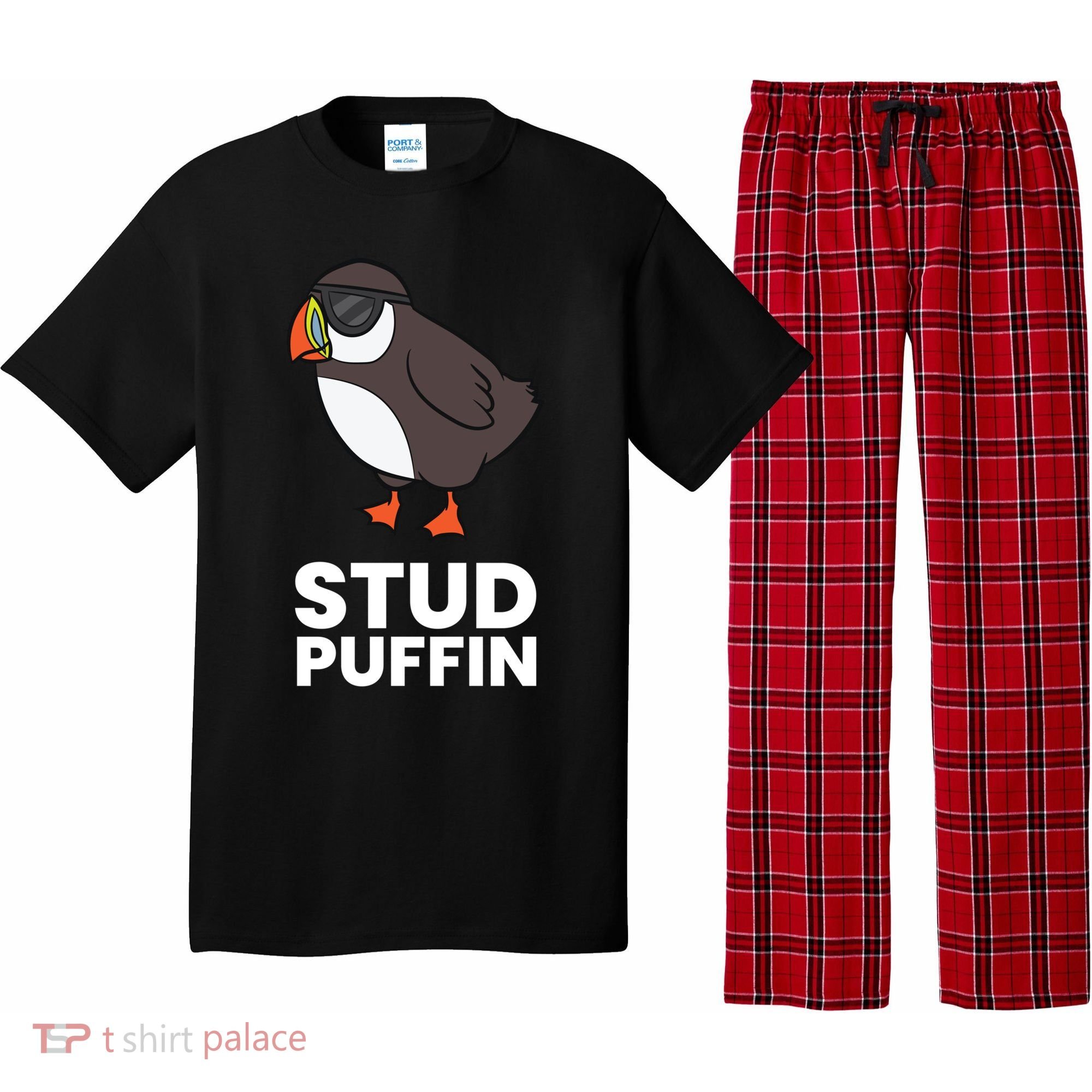 Stud Puffin Seabird Stuf Muffin Iceland Puffin Bird Meaningful Gift Pajama Set