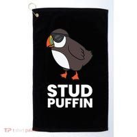 Stud Puffin Seabird Stuf Muffin Iceland Puffin Bird Meaningful Gift Golf Towel thumb 0