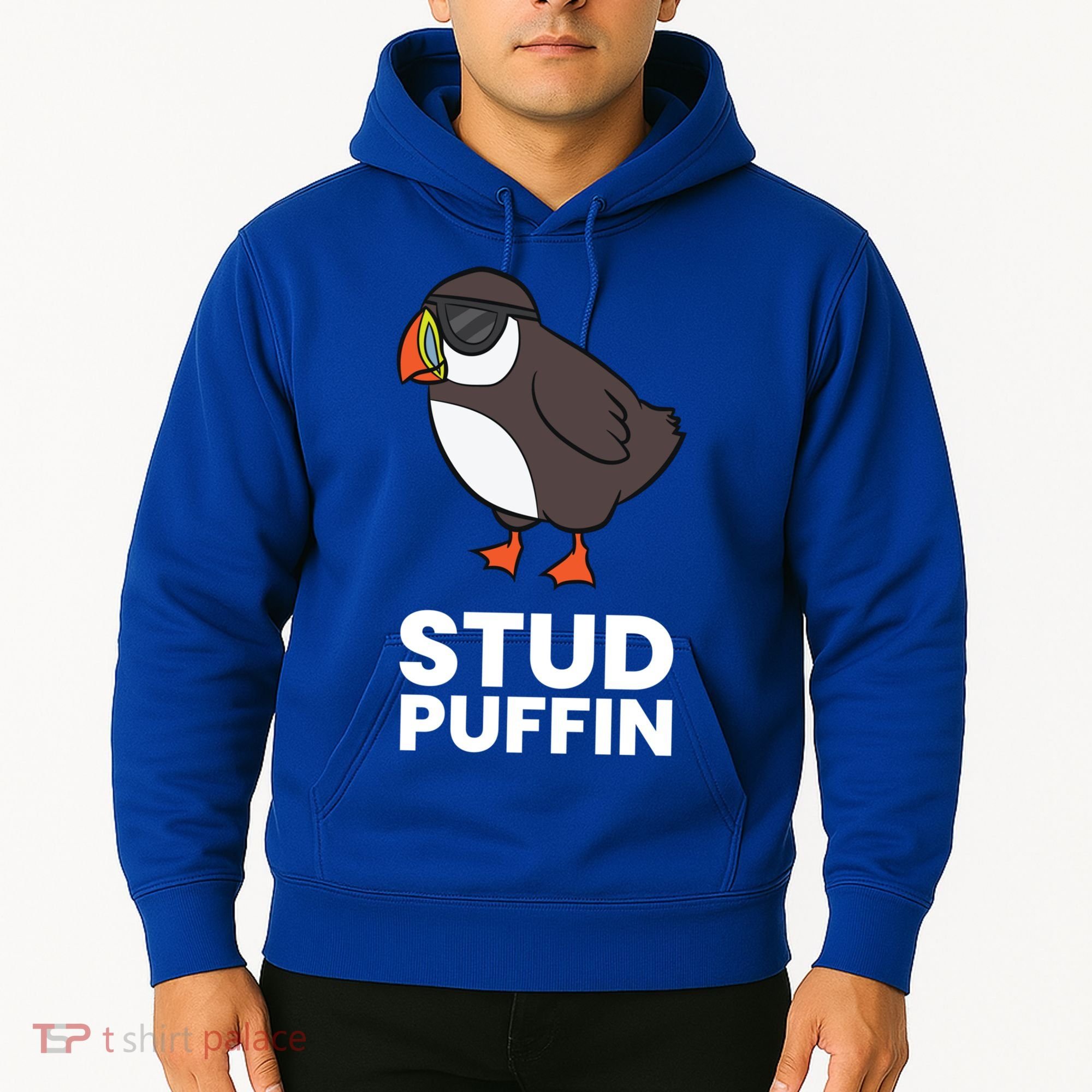 Stud Puffin Seabird Stuf Muffin Iceland Puffin Bird Meaningful Gift Hoodie