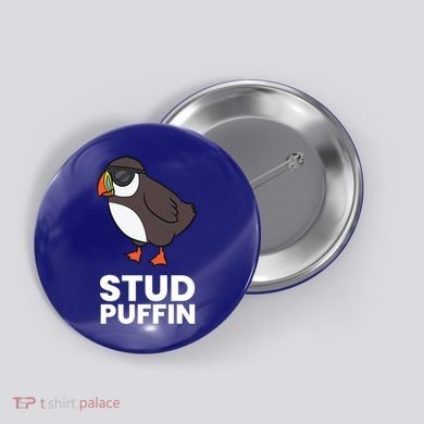 Stud Puffin Seabird Stuf Muffin Iceland Puffin Bird Meaningful Gift Button