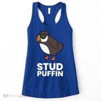 Stud Puffin Seabird Stuf Muffin Iceland Puffin Bird Meaningful Gift Women's Tank Top thumb 0