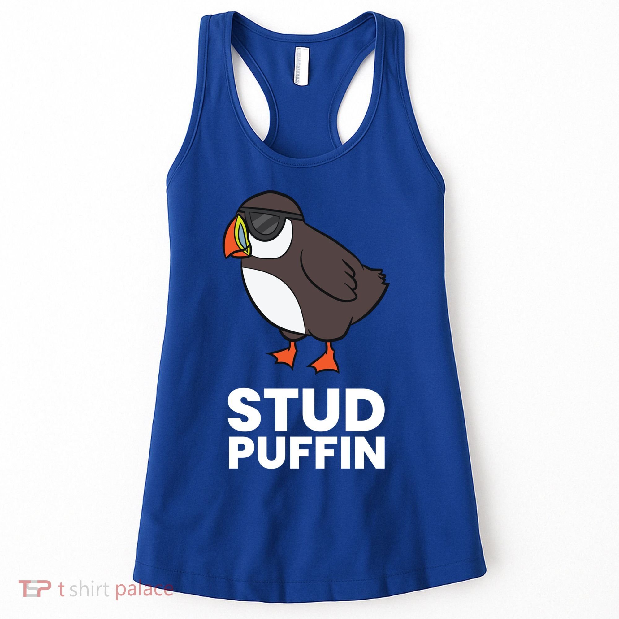 Stud Puffin Seabird Stuf Muffin Iceland Puffin Bird Meaningful Gift Women's Tank Top
