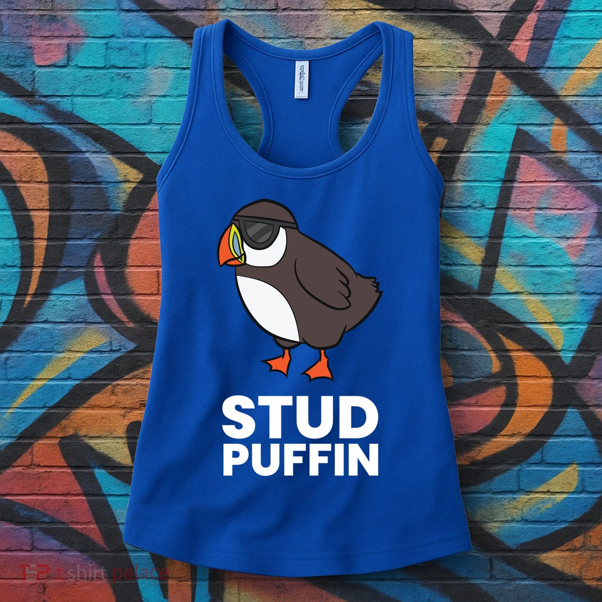 Stud Puffin Seabird Stuf Muffin Iceland Puffin Bird Meaningful Gift Women's Tank Top