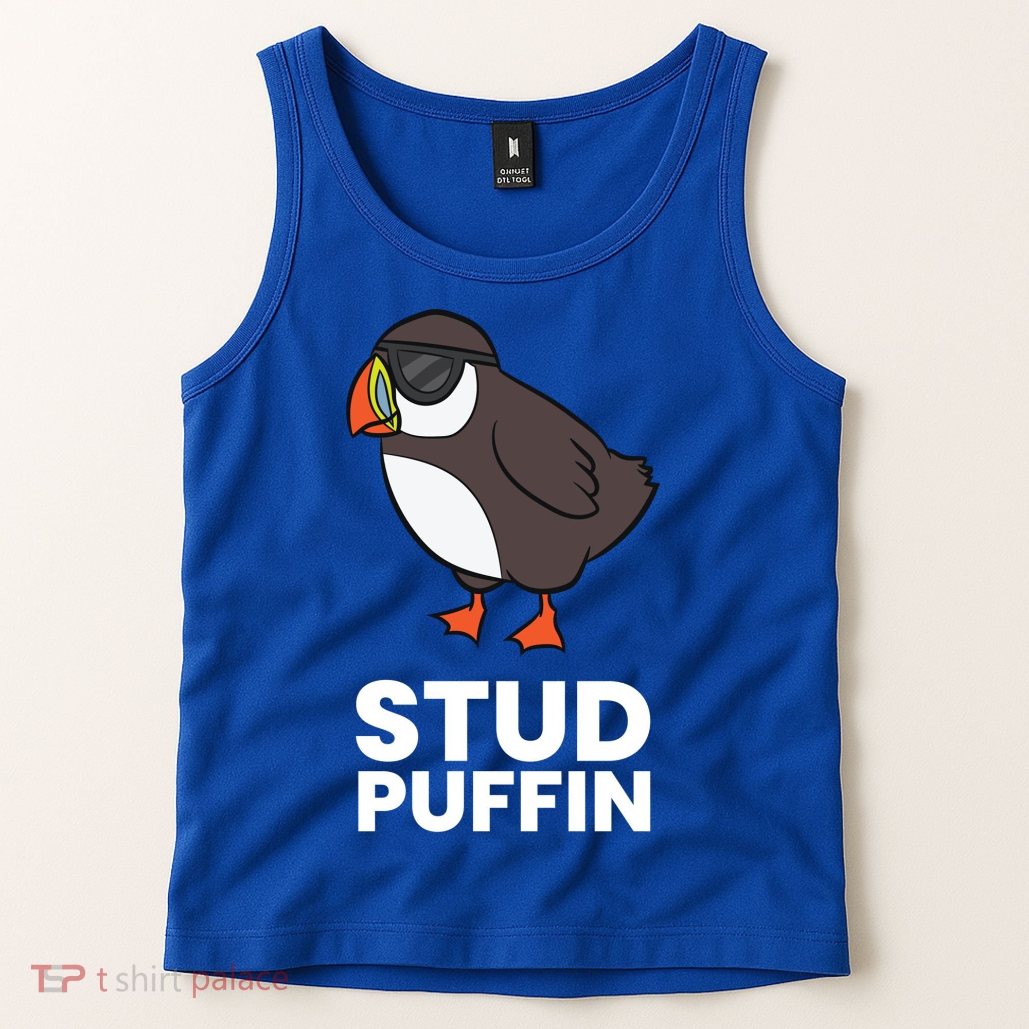 Stud Puffin Seabird Stuf Muffin Iceland Puffin Bird Meaningful Gift Tank Top