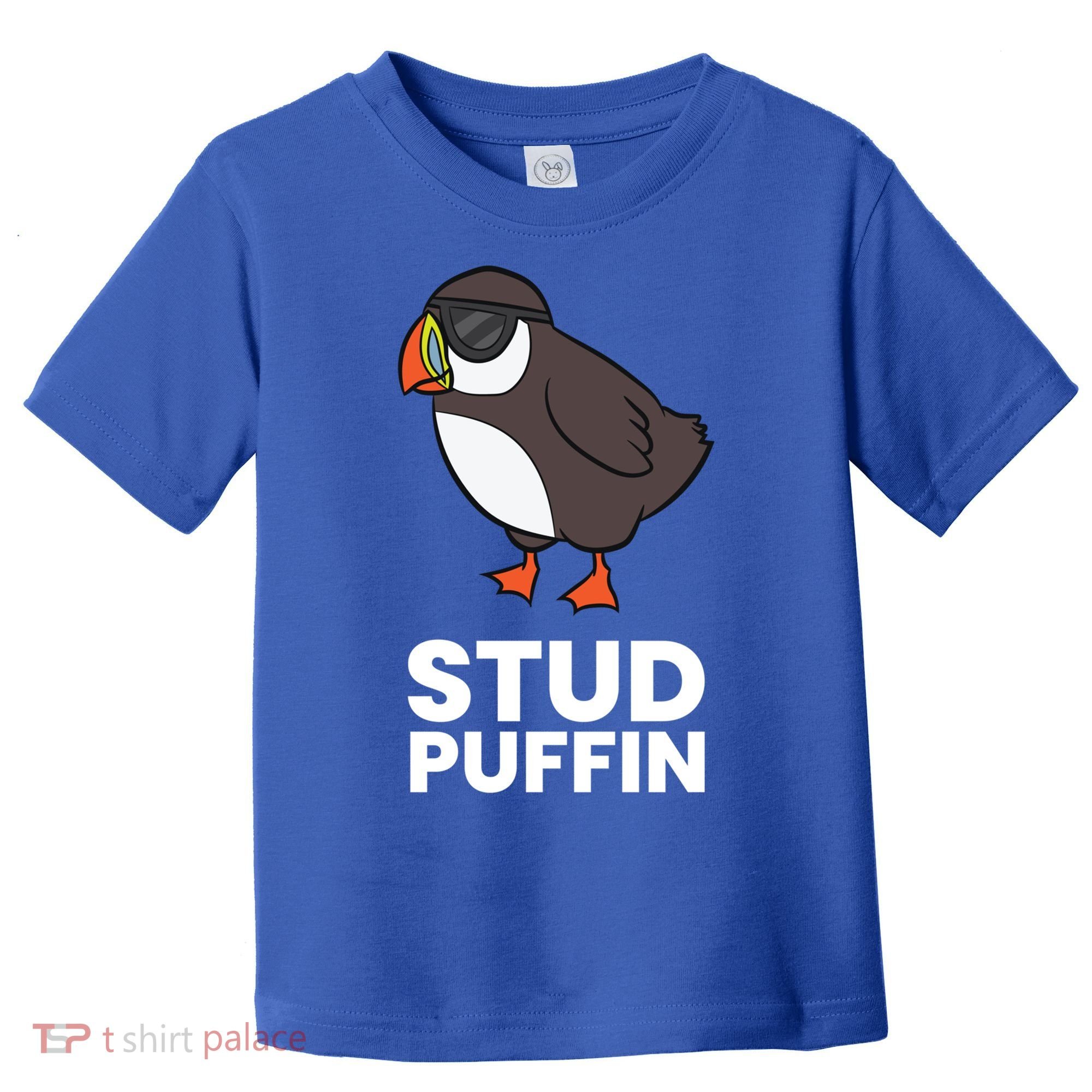 Stud Puffin Seabird Stuf Muffin Iceland Puffin Bird Meaningful Gift Toddler T-Shirt