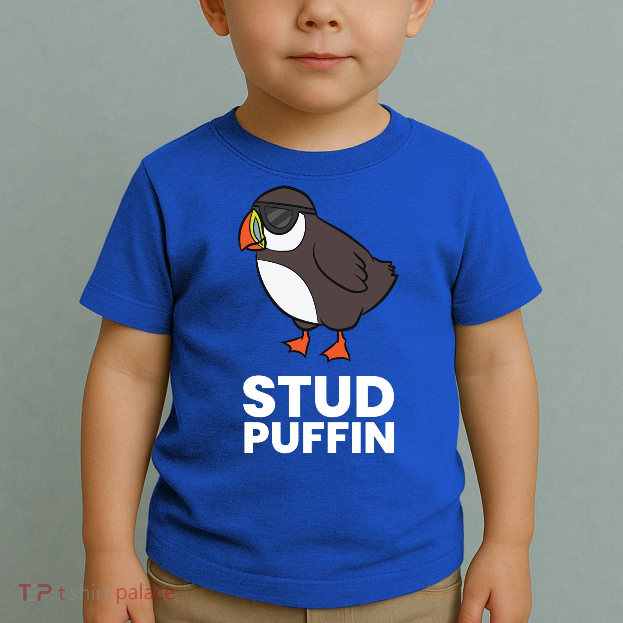 Stud Puffin Seabird Stuf Muffin Iceland Puffin Bird Meaningful Gift Toddler T-Shirt
