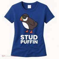 Stud Puffin Seabird Stuf Muffin Iceland Puffin Bird Meaningful Gift Women's T-Shirt thumb 0