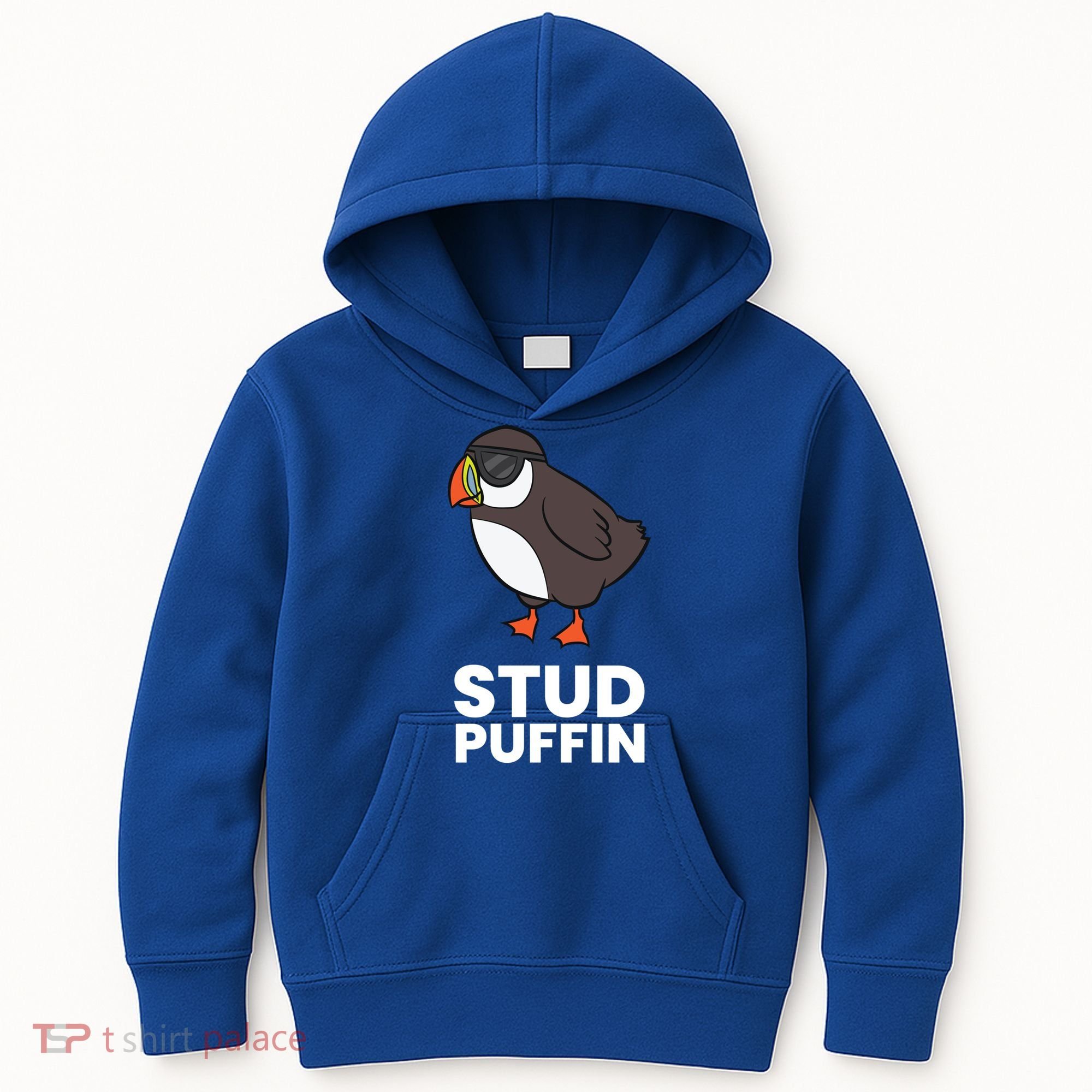 Stud Puffin Seabird Stuf Muffin Iceland Puffin Bird Meaningful Gift Kids Hoodie