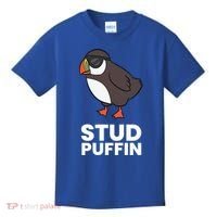 Stud Puffin Seabird Stuf Muffin Iceland Puffin Bird Meaningful Gift Kids T-Shirt thumb 0