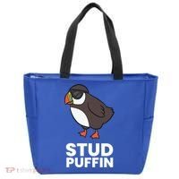 Stud Puffin Seabird Stuf Muffin Iceland Puffin Bird Meaningful Gift Tote Bag thumb 0