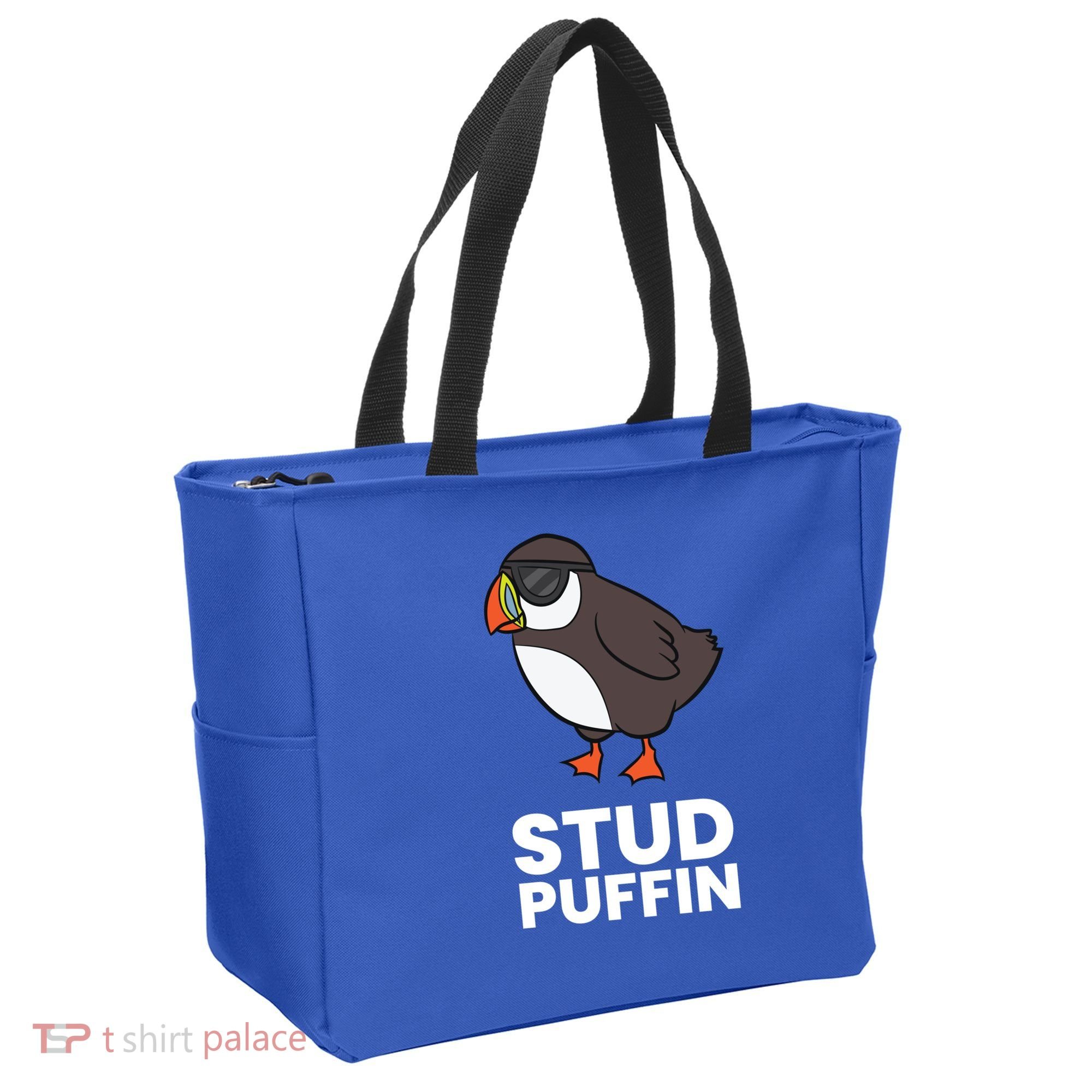 Stud Puffin Seabird Stuf Muffin Iceland Puffin Bird Meaningful Gift Tote Bag