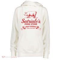 Satriale’S Pork Store Kearny New Jersey Womens Funnel Neck Pullover Hood thumb 0