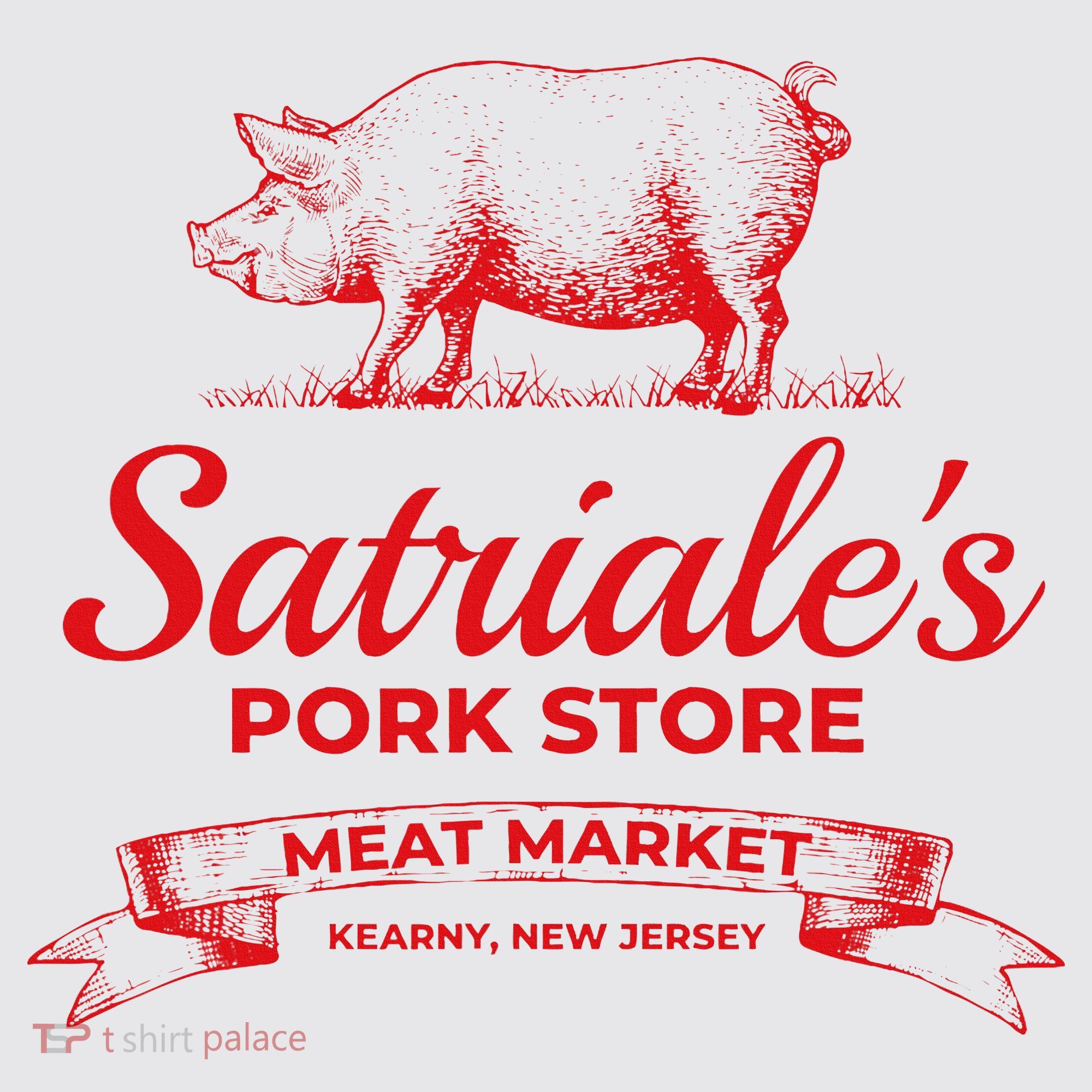 Satriale’S Pork Store Kearny New Jersey Womens Funnel Neck Pullover Hood