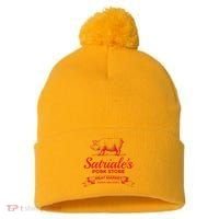 Satriale’S Pork Store Kearny New Jersey Pom Pom 12in Knit Beanie thumb 0