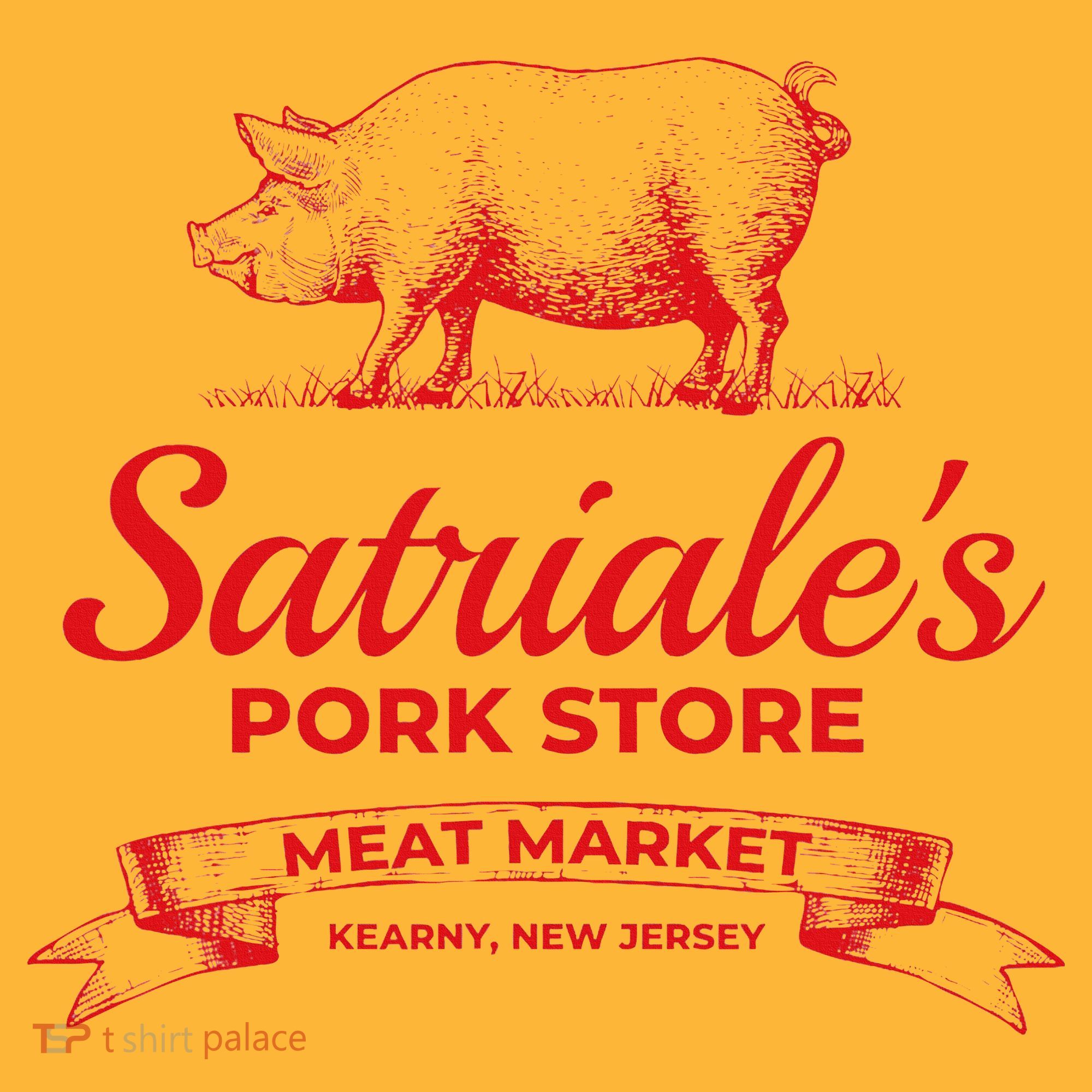 Satriale’S Pork Store Kearny New Jersey Pom Pom 12in Knit Beanie