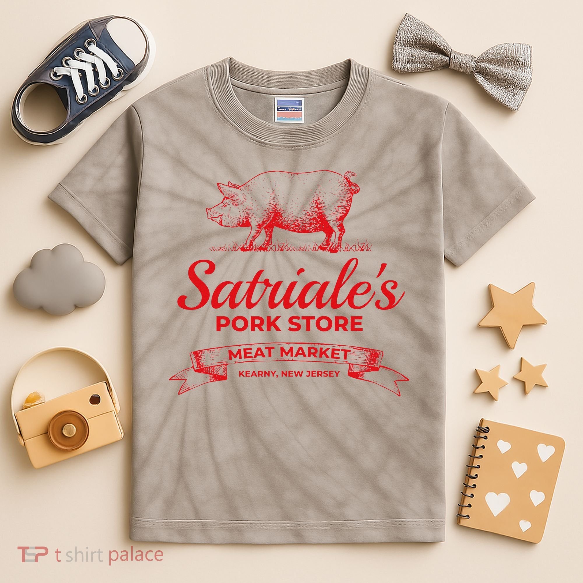 Satriale’S Pork Store Kearny New Jersey Kids Tie-Dye T-Shirt