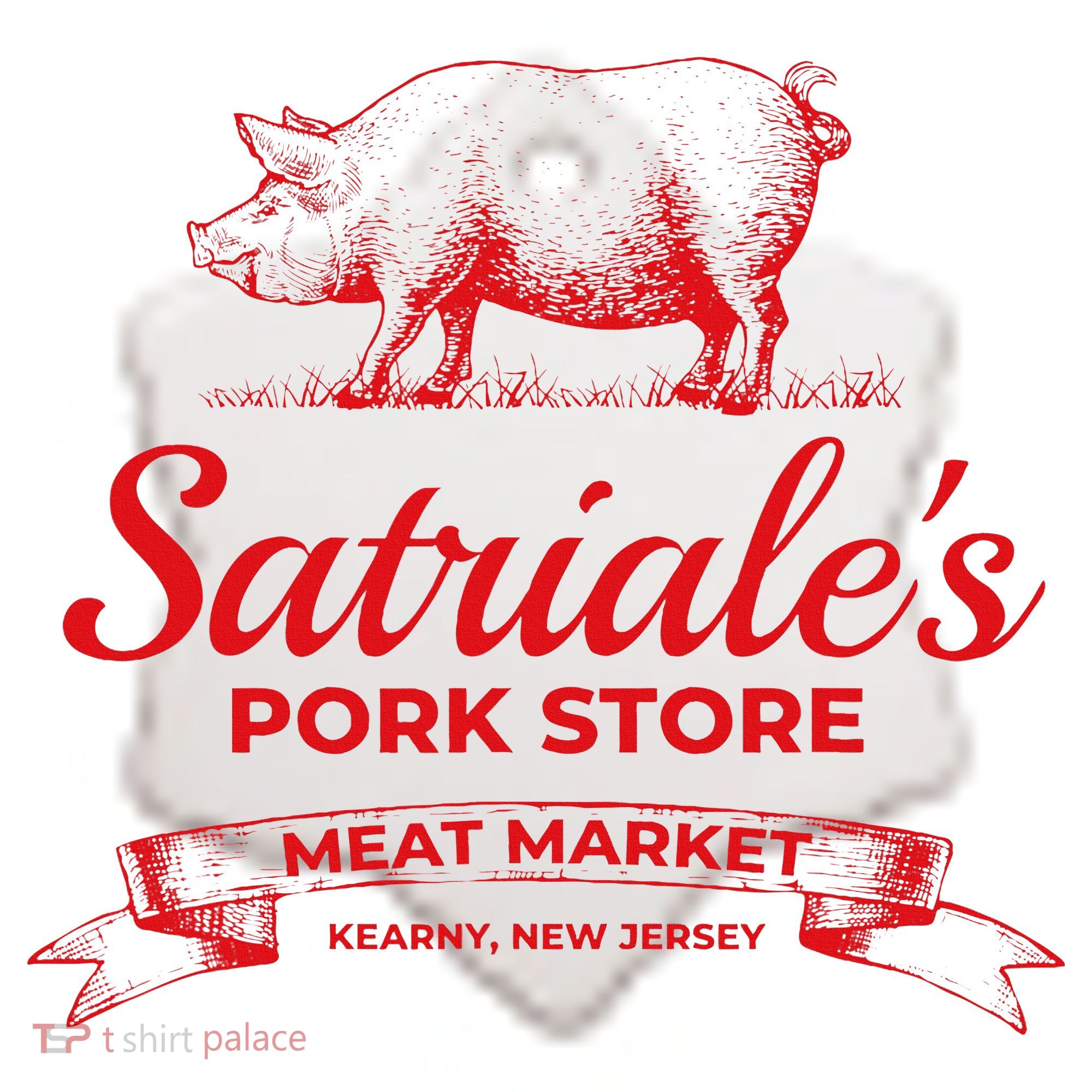Satriale’S Pork Store Kearny New Jersey Ceramic Ornament