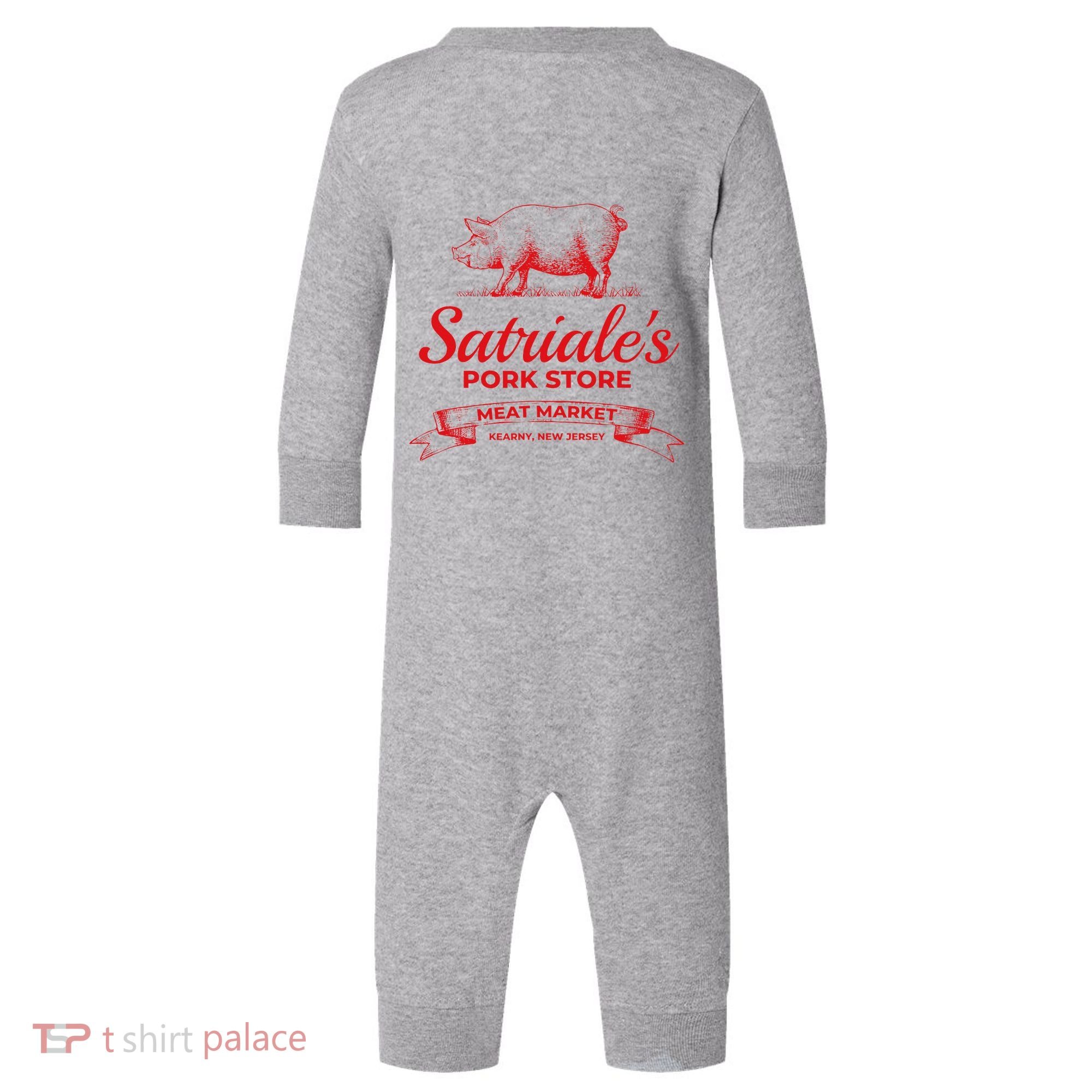 Satriale’S Pork Store Kearny New Jersey Infant Fleece One Piece