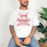 Satriale’S Pork Store Kearny New Jersey Comfort Colors T-Shirt thumb 3