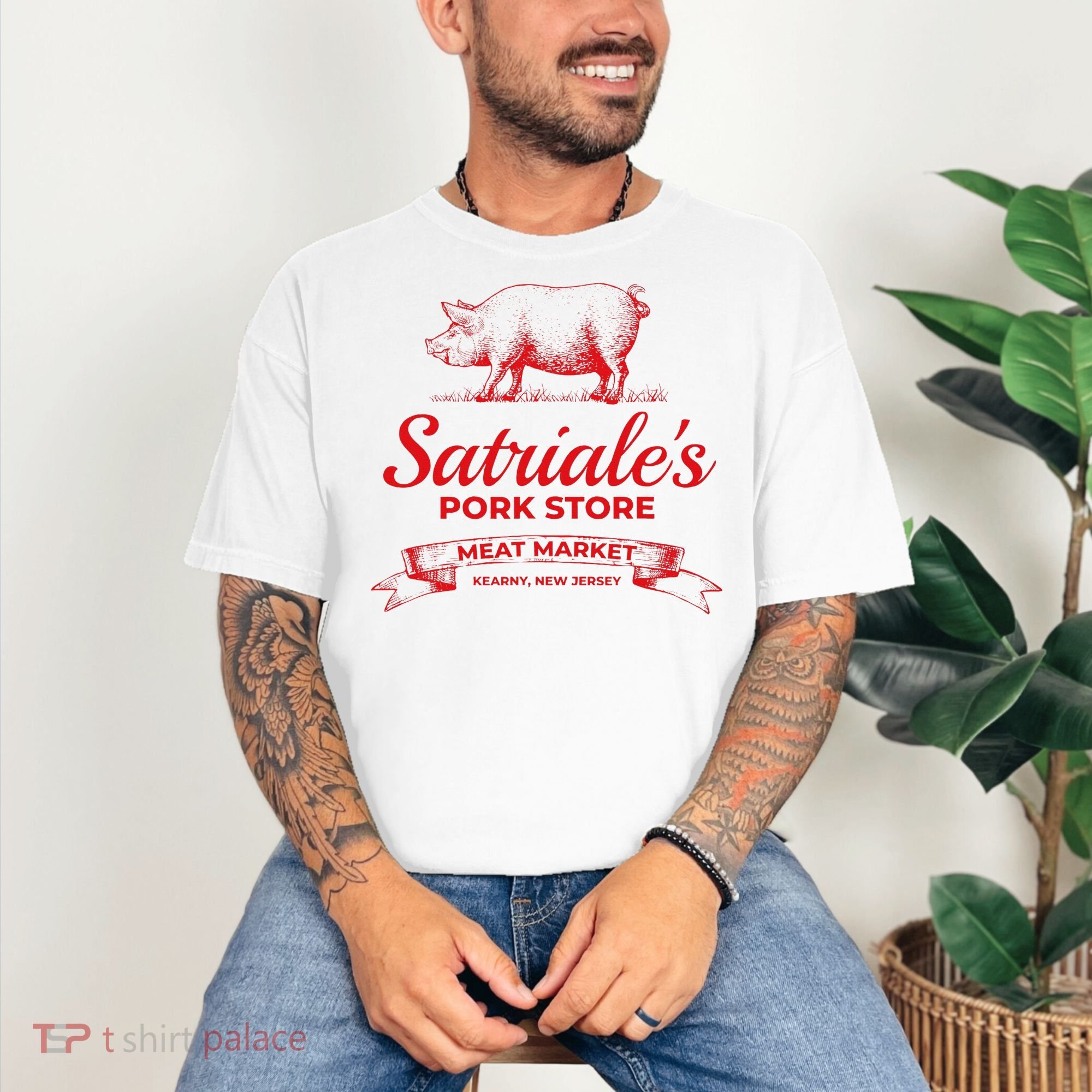 Satriale’S Pork Store Kearny New Jersey Comfort Colors T-Shirt