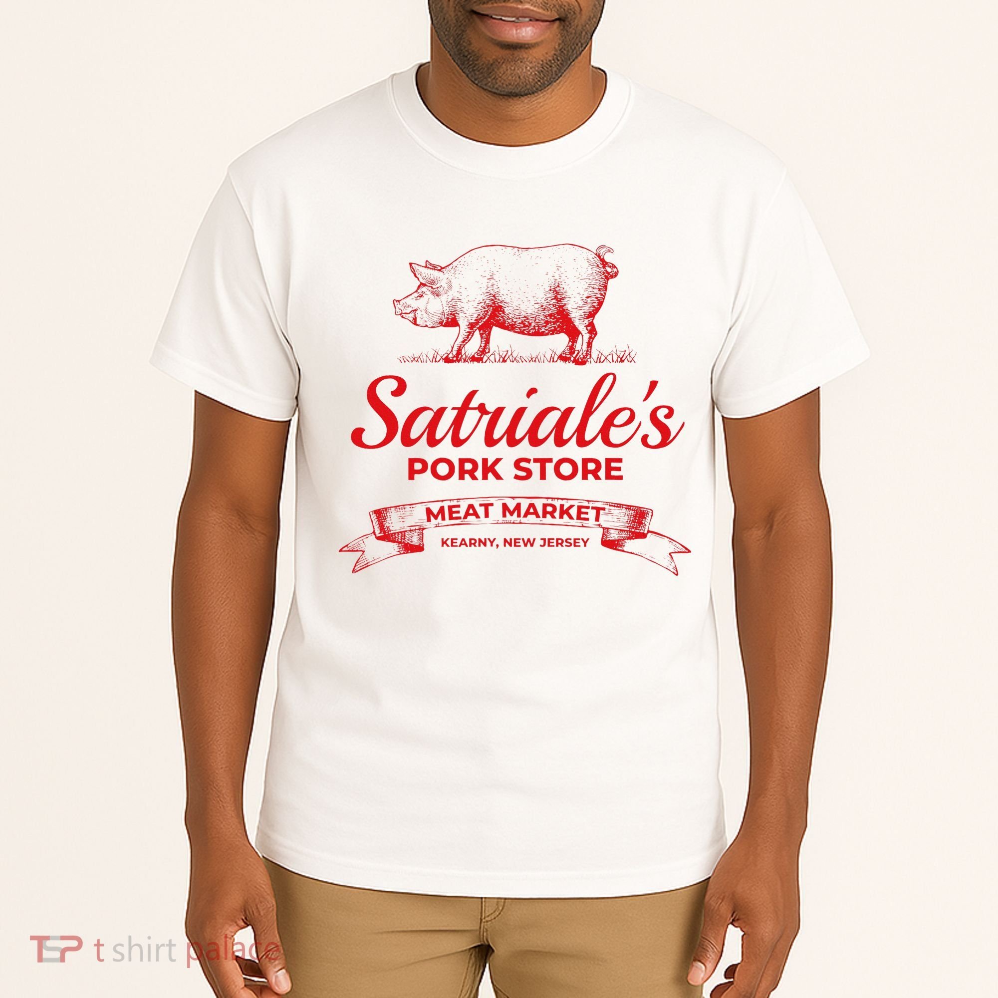 Satriale’S Pork Store Kearny New Jersey Tall T-Shirt