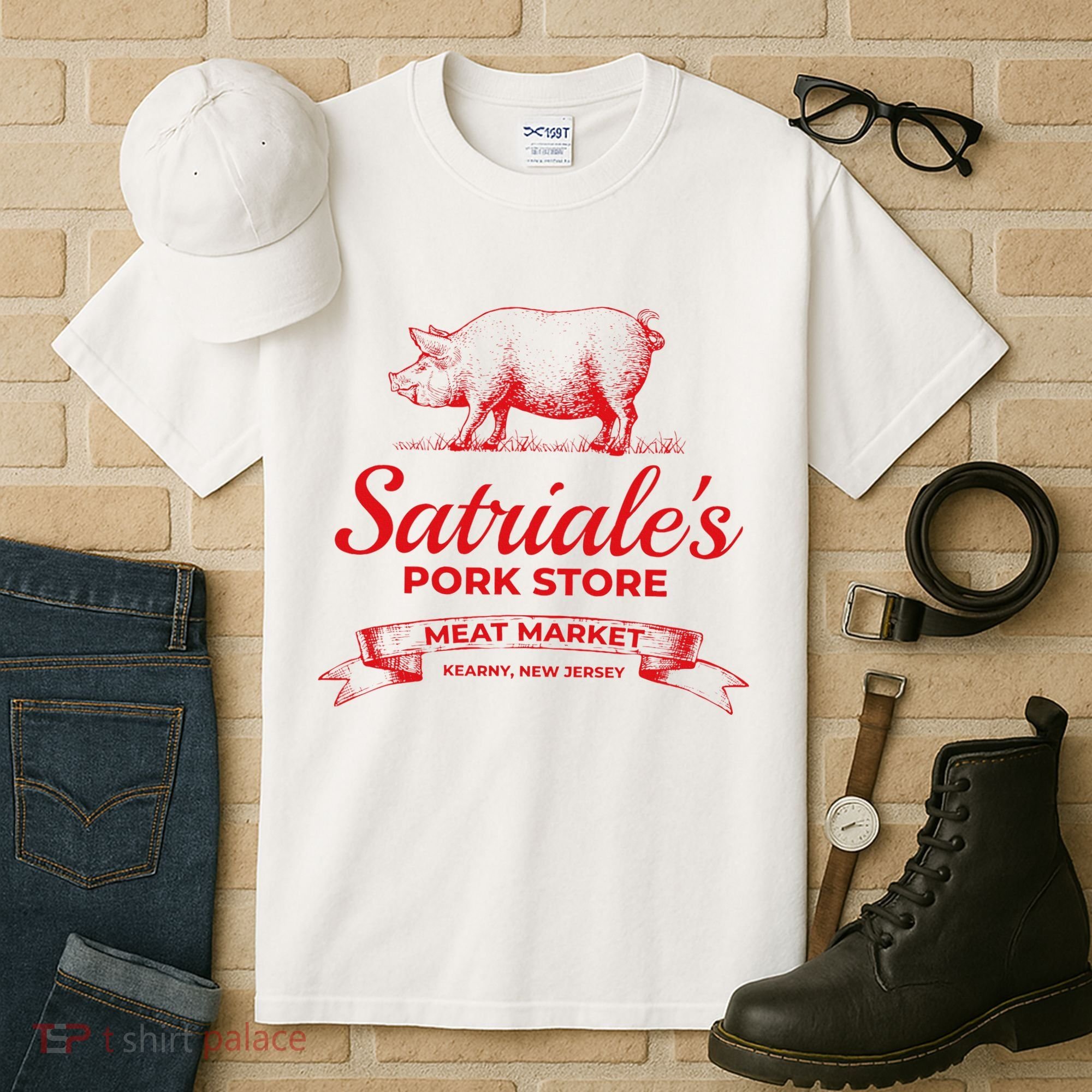 Satriale’S Pork Store Kearny New Jersey Tall T-Shirt