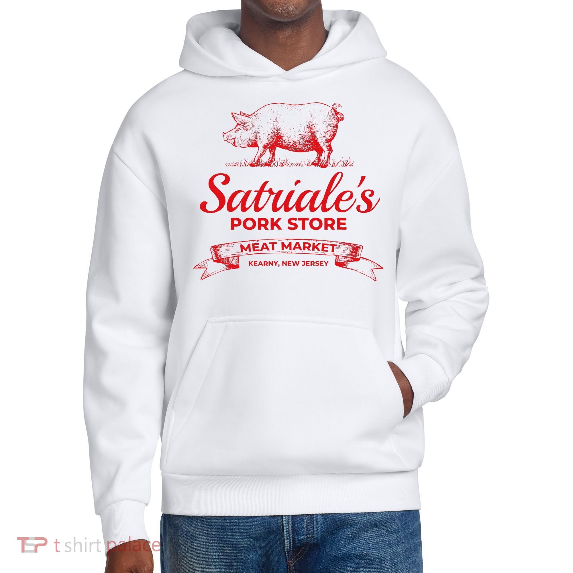 Satriale’S Pork Store Kearny New Jersey District V.I.T. Heavyweight Hoodie