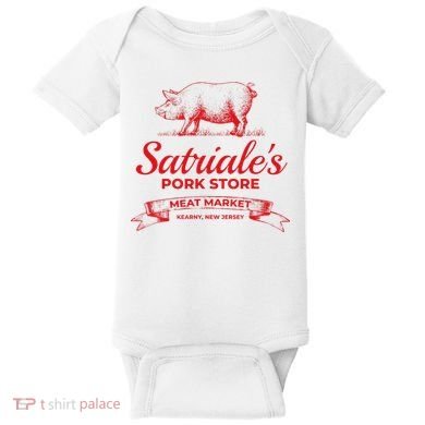 Satriale’S Pork Store Kearny New Jersey Baby Bodysuit