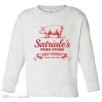 Satriale’S Pork Store Kearny New Jersey Toddler Long Sleeve Shirt thumb 0