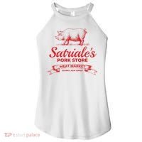 Satriale’S Pork Store Kearny New Jersey Women's Perfect Tri Rocker Tank thumb 0